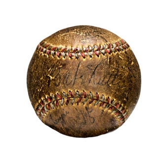 1933 American League All-Star Game Signed Ball (17 Signatures inc.  Ruth, Gehrig, Foxx and Simmons) 
